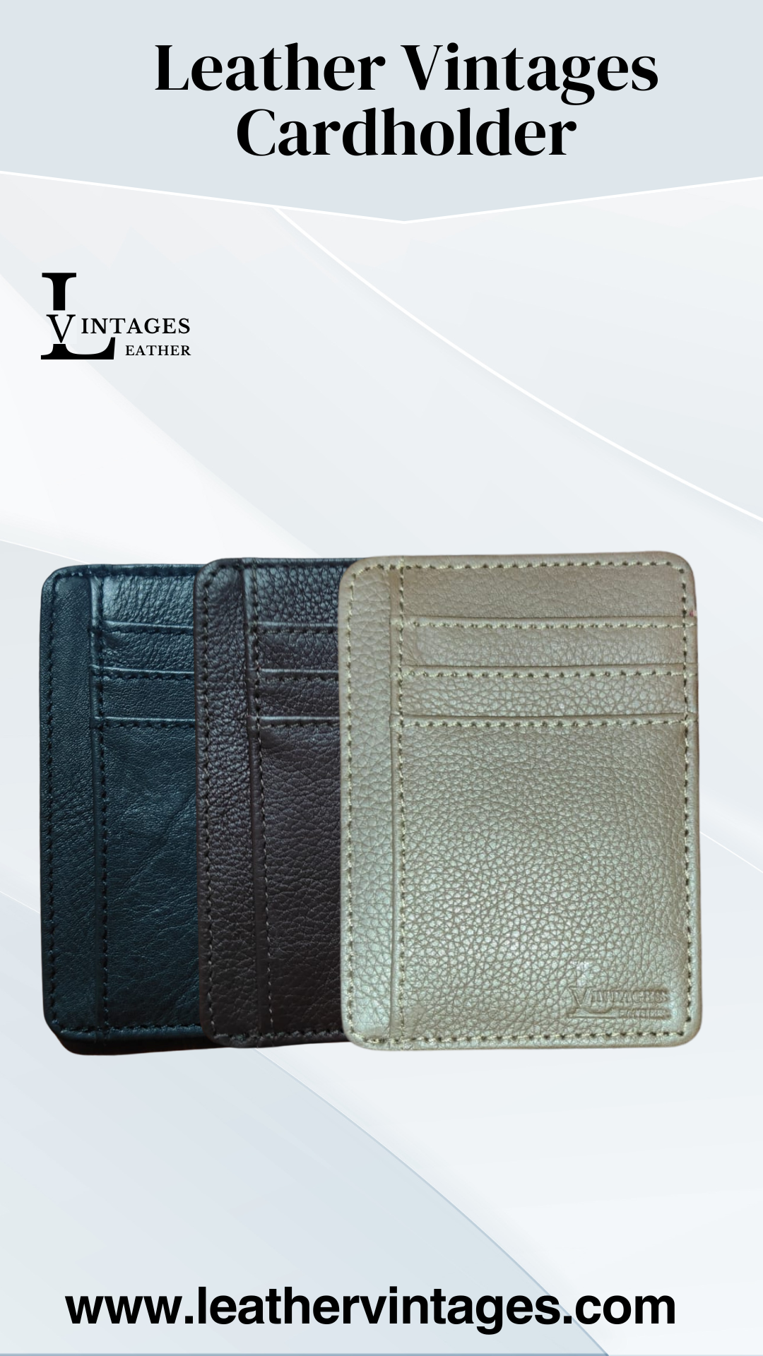 Leather Vintages Card Holder